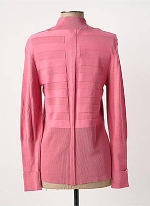 Pull coupe cintrée manches longues rose MARBLE femme