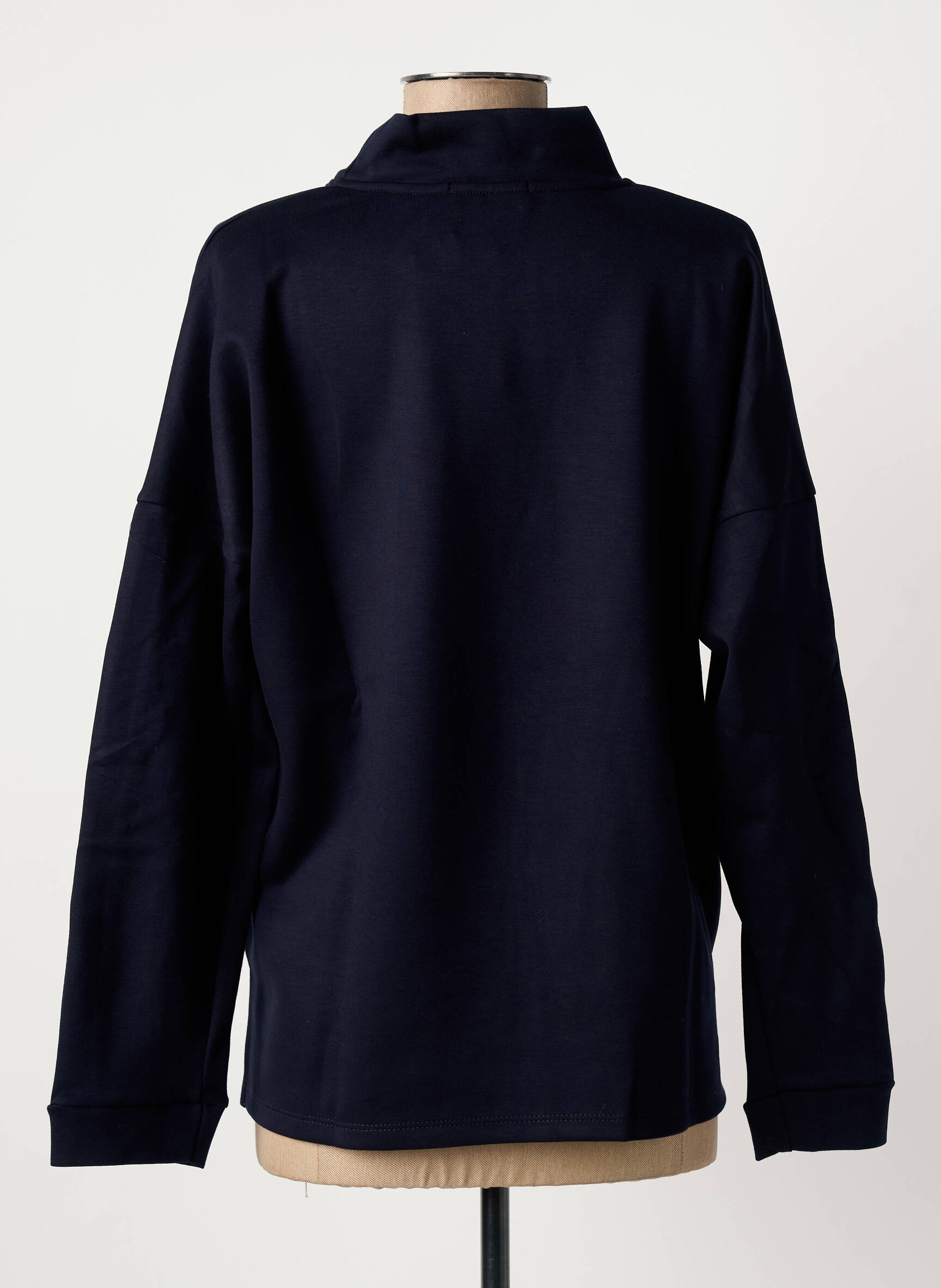 Top stretch manches longues bleu TINTA STYLE femme