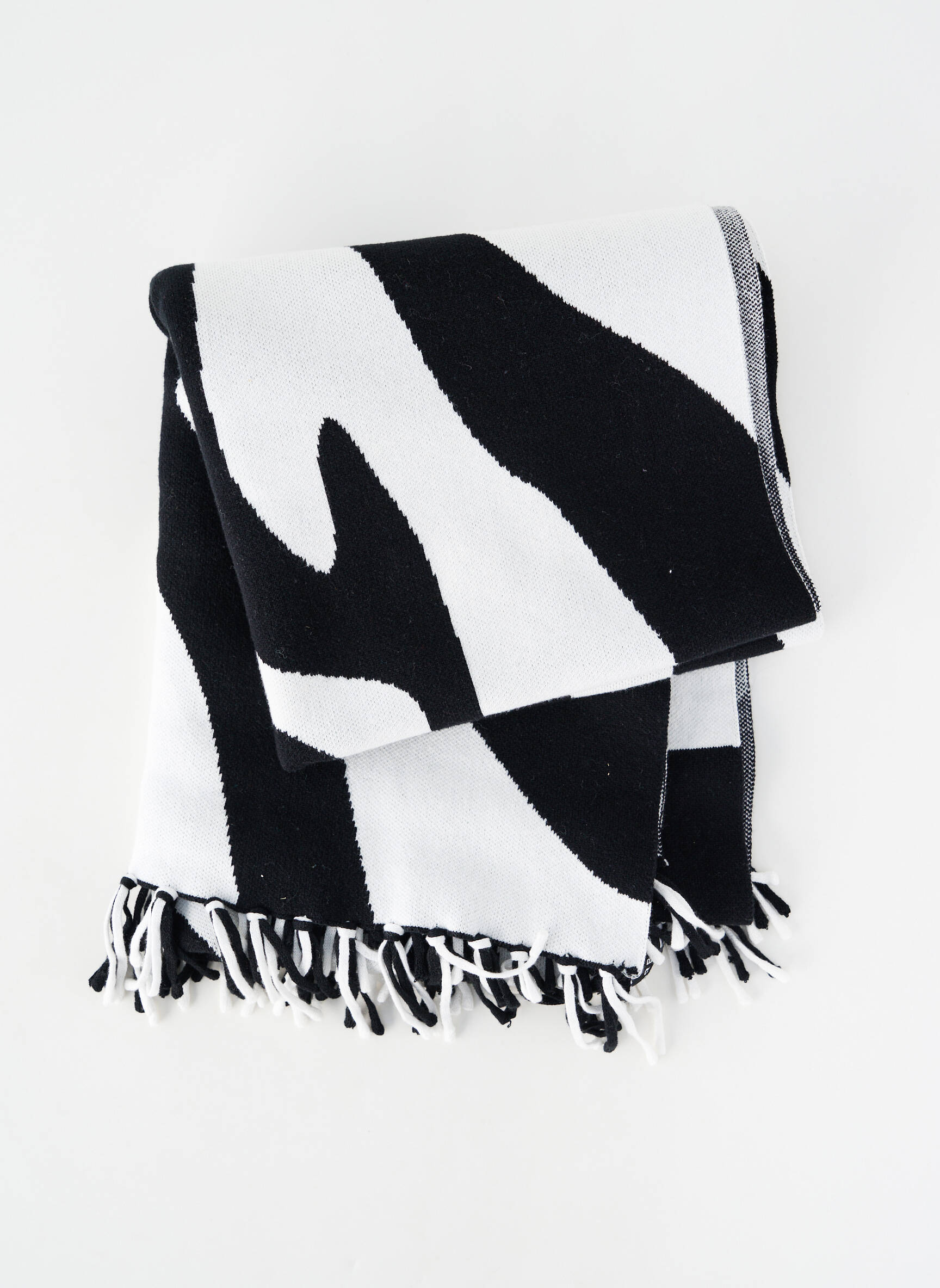 Echarpe stretch noir MARBLE femme