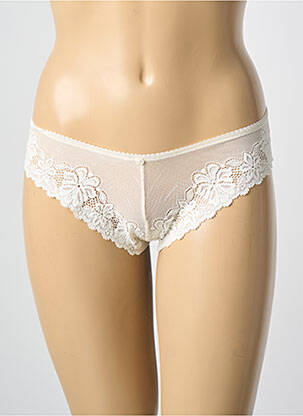 Culotte stretch beige ALNA LINGERIE femme