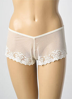 Shorty stretch beige ALNA LINGERIE femme