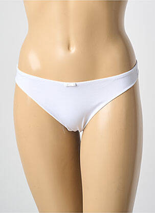 String stretch blanc LUNA femme