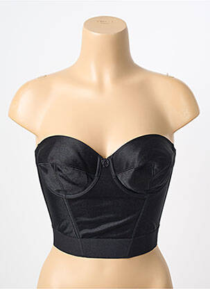 Corset haut soutien-gorge moulé noir FANTASIE femme