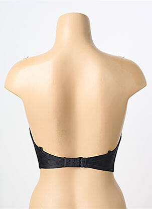 Corset haut soutien-gorge moulé noir LUNE DE MIEL femme