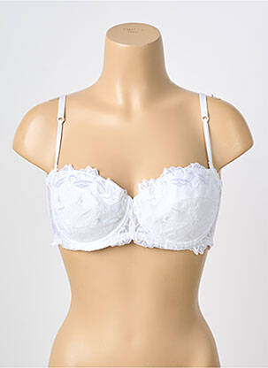 Soutien-gorge effet matière satinée haut soutien-gorge moulé blanc OSORÉ femme
