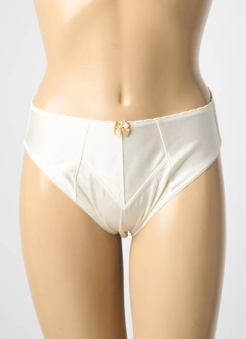 Culotte effet matière satinée or FANTASIE femme