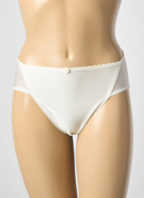 Culotte tissage satiné beige FANTASIE femme