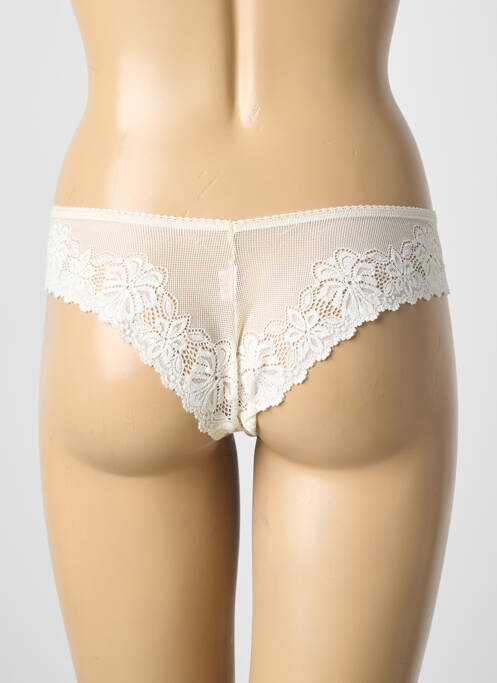 Culotte stretch beige ALNA LINGERIE femme