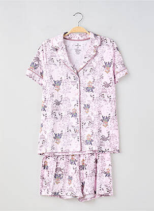 Pyjama tissage jersey rose IMPETUS femme