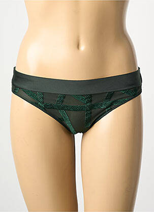 Culotte fond doublé vert LOUISA BRACQ femme