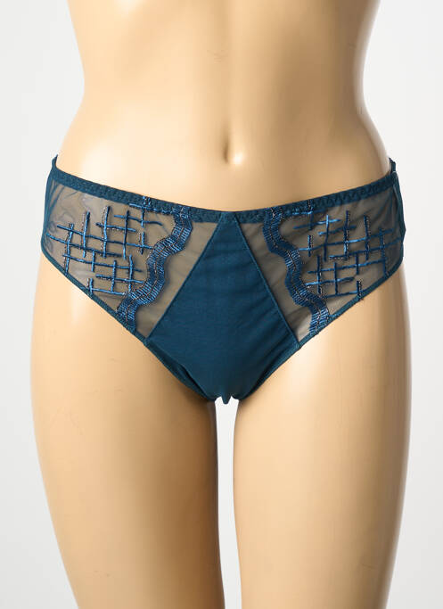Culotte fond doublé bleu LOUISA BRACQ femme