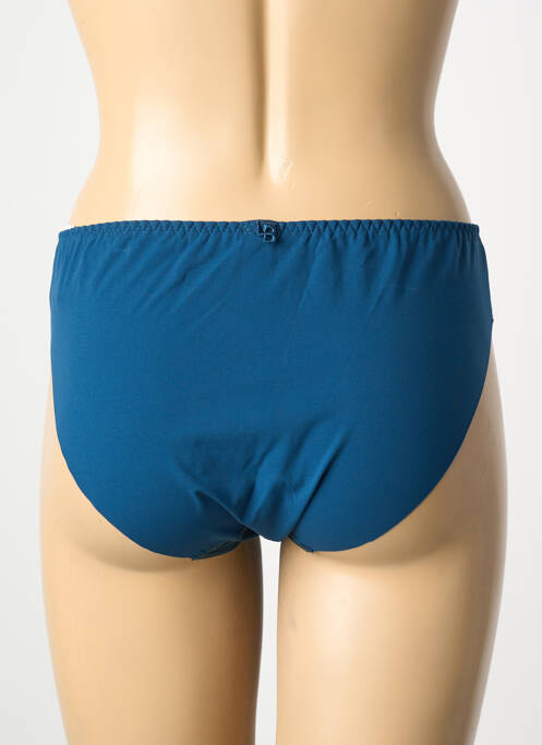 Culotte fond doublé bleu LOUISA BRACQ femme