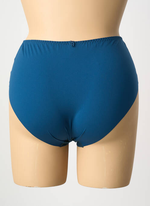 Culotte haute bleu LOUISA BRACQ femme
