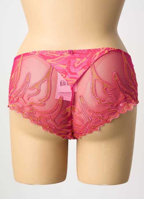 Culotte haute rose LOUISA BRACQ femme