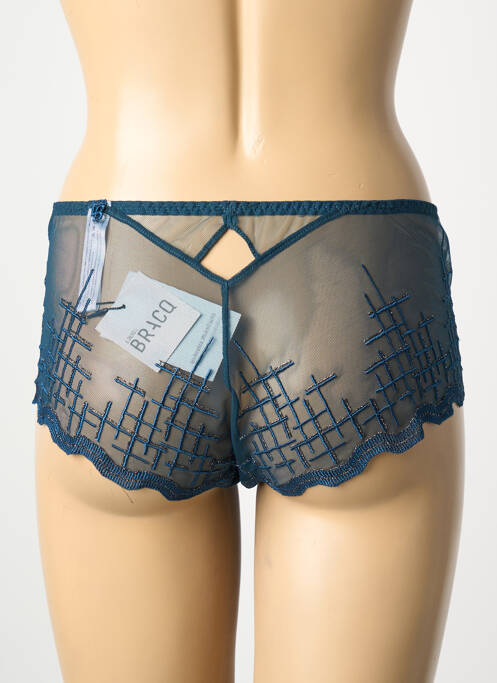 Shorty bleu LOUISA BRACQ femme