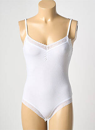 Body lingerie sans armature blanc SIMONE PERELE femme