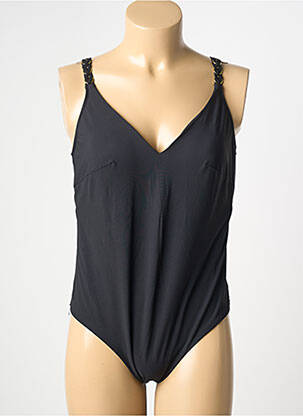 Maillot de bain 1 pièce noir CHANTELLE femme