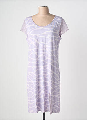 Chemise de nuit stretch violet IMPETUS femme