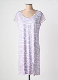 Chemise de nuit stretch violet IMPETUS femme