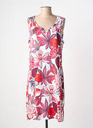 Chemise de nuit imprimé fleurs rouge ROSE POMME femme