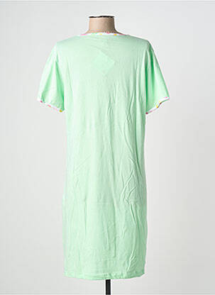 Chemise de nuit stretch vert ROSE POMME femme
