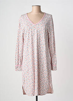Chemise de nuit imprimé fleurs rose LE CHAT femme