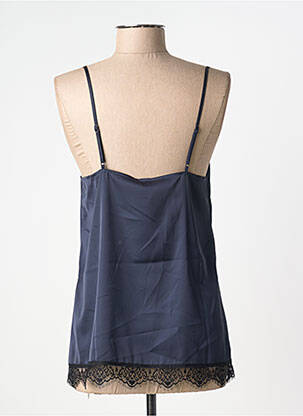 Top/caraco tissage satiné bleu SIMONE PERELE femme