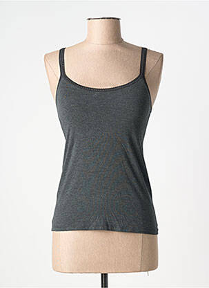 Top/caraco haut soutien-gorge moulé gris SIMONE PERELE femme