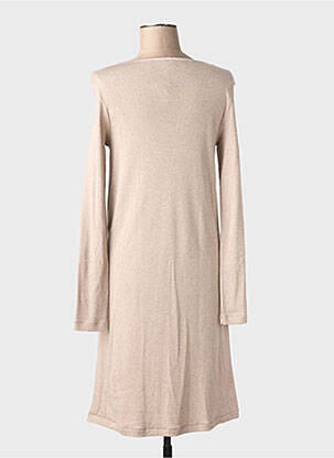 Chemise de nuit col v marron MADIVA femme