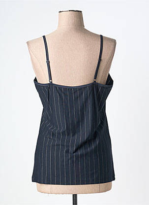 Top/caraco effet matière satinée noir IMPETUS femme