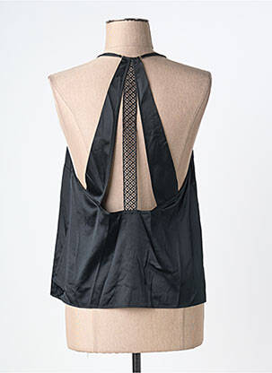 Top/caraco tissage satiné noir AUBADE femme