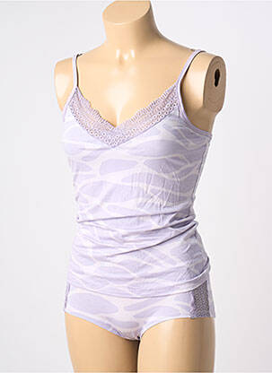 Ensemble lingerie culotte violet IMPETUS femme