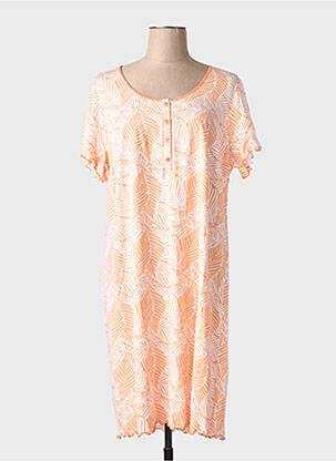 Chemise de nuit orange BARANDI femme