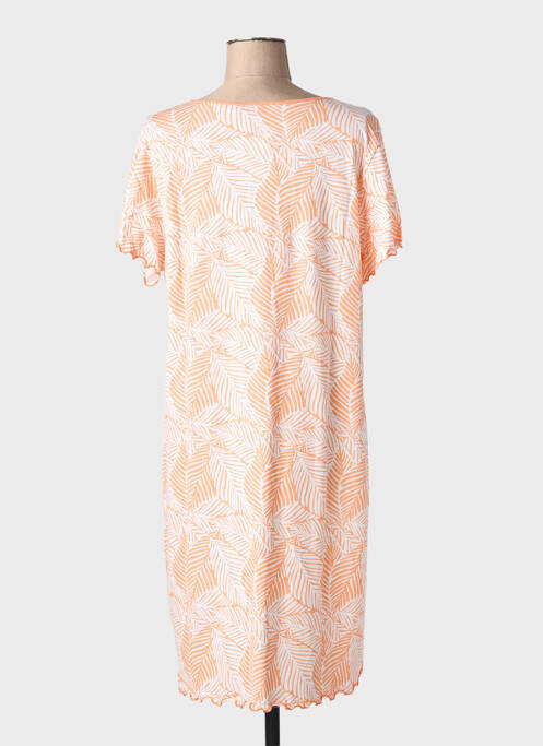 Chemise de nuit stretch orange BARANDI femme