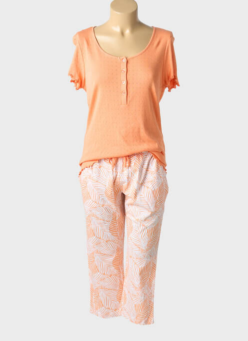 Pyjama orange BARANDI femme