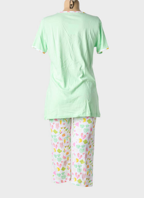 Pyjama vert ROSE POMME femme