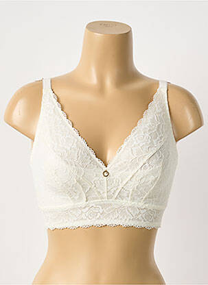 Soutien-gorge bretelle multi position haut soutien-gorge emboitant beige AUBADE femme