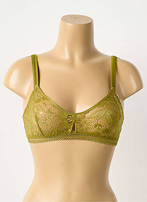 Soutien-gorge sans armature haut soutien-gorge emboitant vert SIMONE PERELE femme