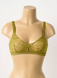 Soutien-gorge sans armature haut soutien-gorge emboitant vert SIMONE PERELE femme