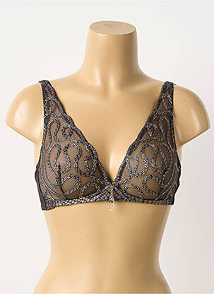 Soutien-gorge sans armature sans armature gris LOUISA BRACQ femme
