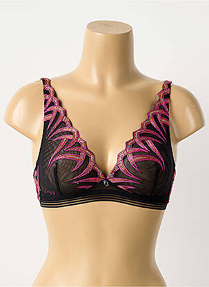 Soutien-gorge sans armature haut soutien-gorge emboitant noir LOUISA BRACQ femme