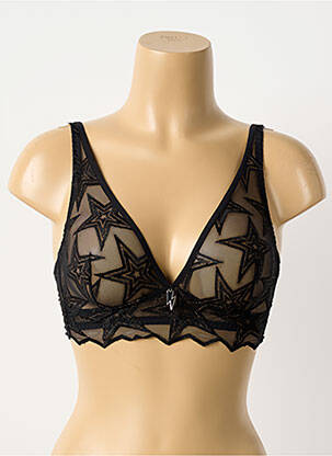 Soutien-gorge bretelle multi position haut soutien-gorge emboitant noir LOUISA BRACQ femme