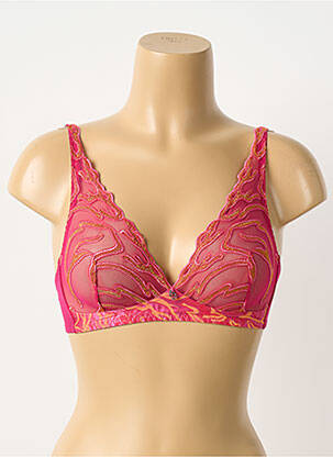 Soutien-gorge sans armature haut soutien-gorge emboitant rose LOUISA BRACQ femme