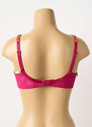 Soutien-gorge légère et transparente haut soutien-gorge emboitant rose LOUISA BRACQ femme