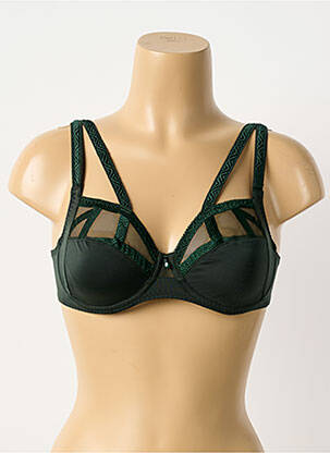 Soutien-gorge bretelle multi position haut soutien-gorge emboitant vert LOUISA BRACQ femme