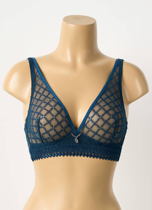 Soutien-gorge bleu LOUISA BRACQ femme