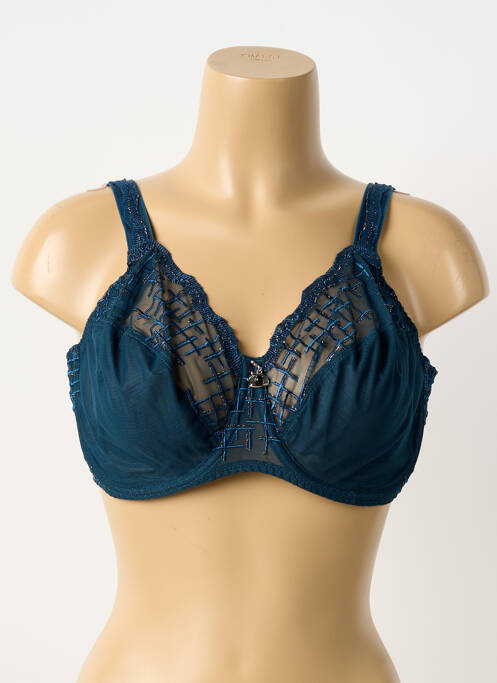 Soutien-gorge bleu LOUISA BRACQ femme