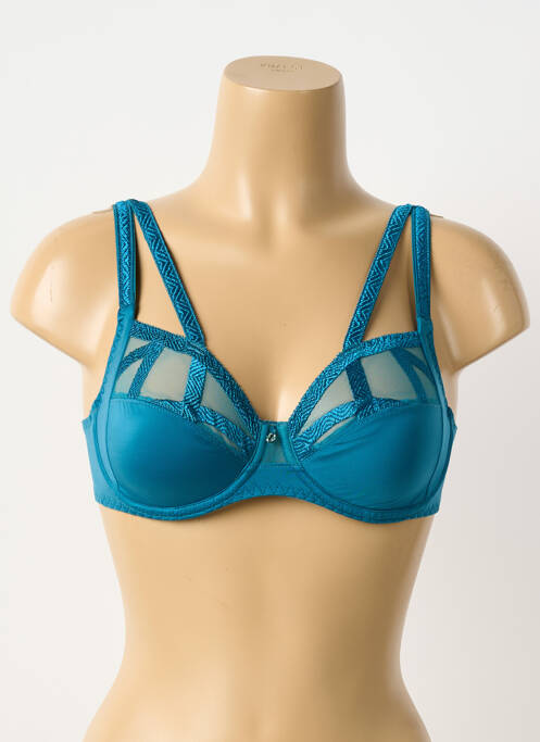 Soutien-gorge bleu LOUISA BRACQ femme