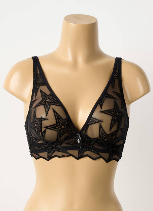 Soutien-gorge noir LOUISA BRACQ femme