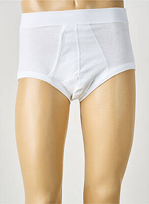 Slip stretch blanc ARMOR LUX homme